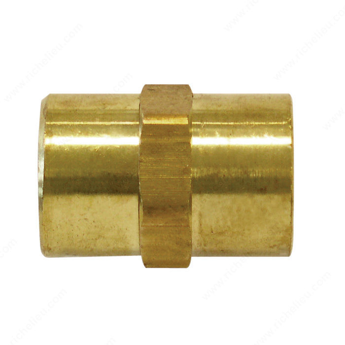 Female Hex Nipple - 1/4 (F) NPT,
