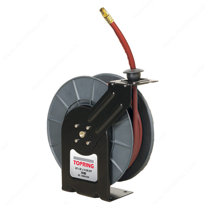 Flexreel with Hybrid Hose - 3/8 x 50' x 1/4 (M) NPT,