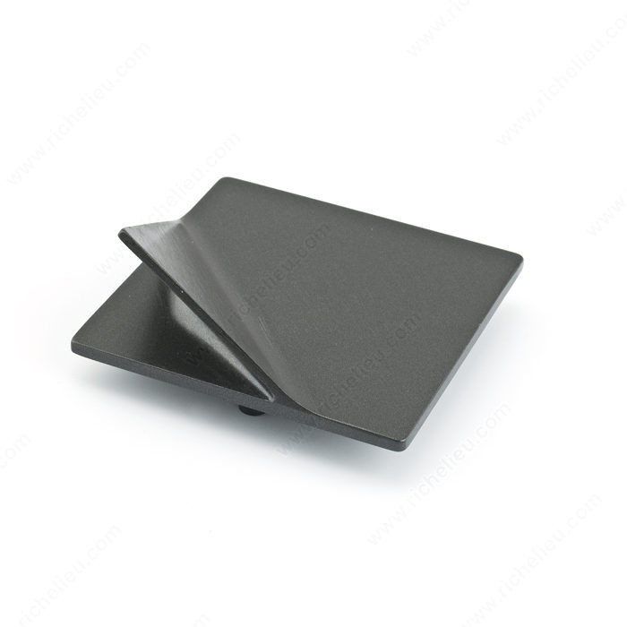 Contemporary Metal Pull - 914, Center to Center 32 mm, Finish Graphite, Projection - Overall Dimensions 22.5 mm