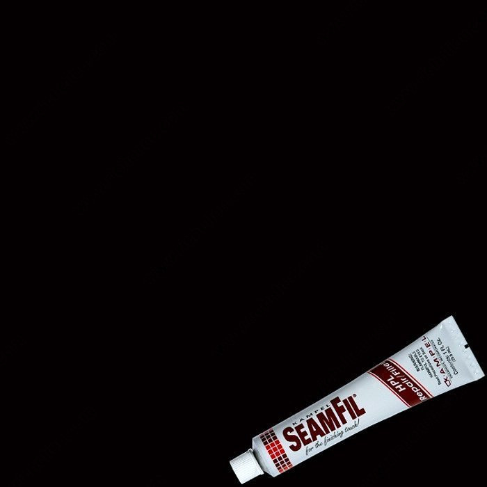 SeamFil Laminate Repair Tube, Details SeamFil Tube, Finish Black
