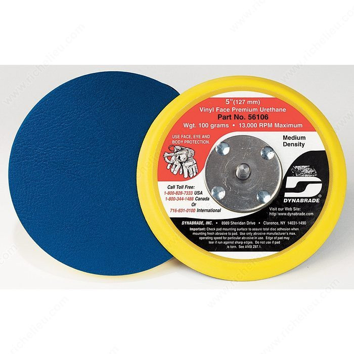 Stick-on Non-Vacuum Pads, Diameter 5 in