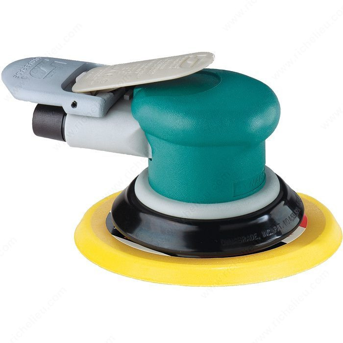 Spirit Light to Medium Duty Sander, Pad Stick-On, Pad Dimension 6", Orbit Diameter 3/16 in, Details Non-Vacuum