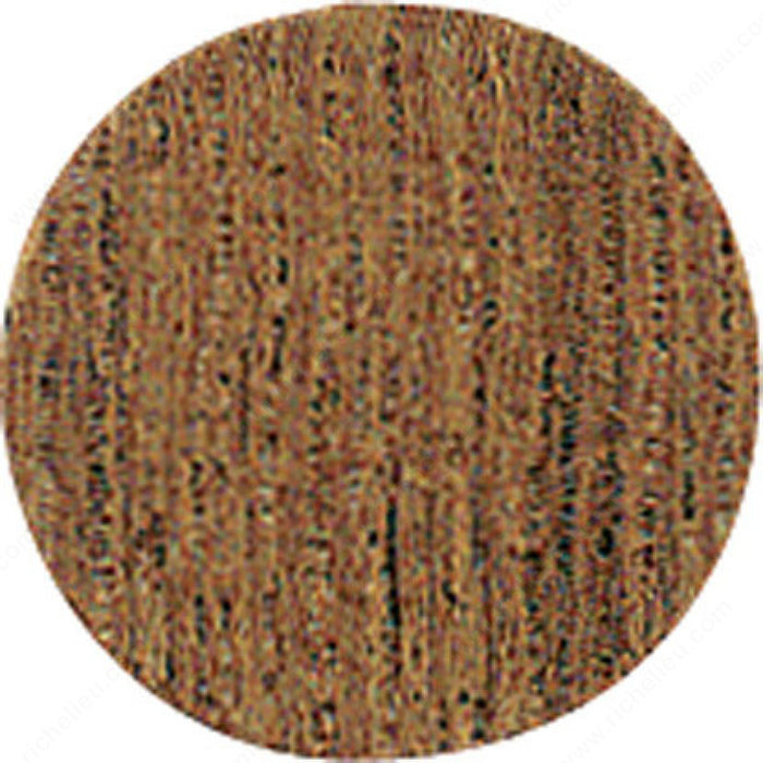 Cover Cap - Unfinished Wood, 14 mm (9/16), Finish Teak