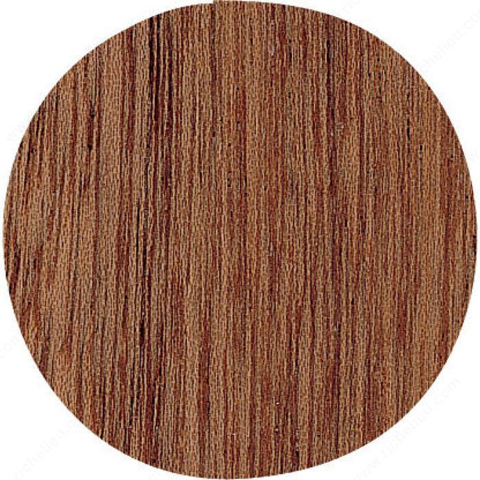 Prefinished Wood Cover Cap, 14 mm (9/16), Finish Sapele