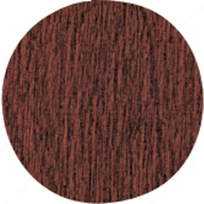 Cover Cap - PVC, 14 mm (9/16), Wood Grain Colors, Finish Dark Cherry