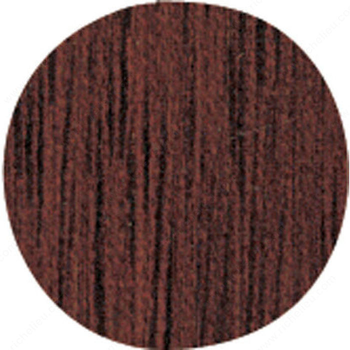 Cover Cap - PVC, 14 mm (9/16), Wood Grain Colors, Finish Heritage Cherry