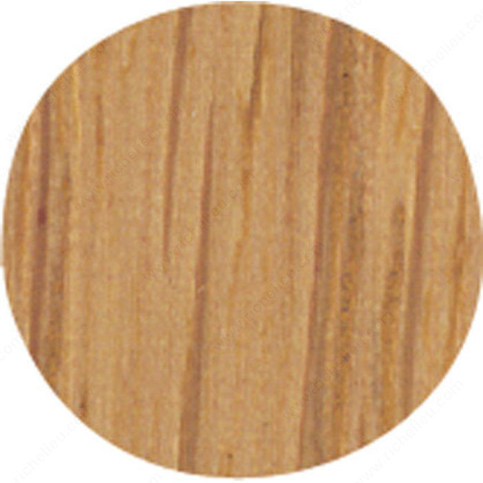 Cover Cap - PVC, 14 mm (9/16), Wood Grain Colors, Finish Light Oak