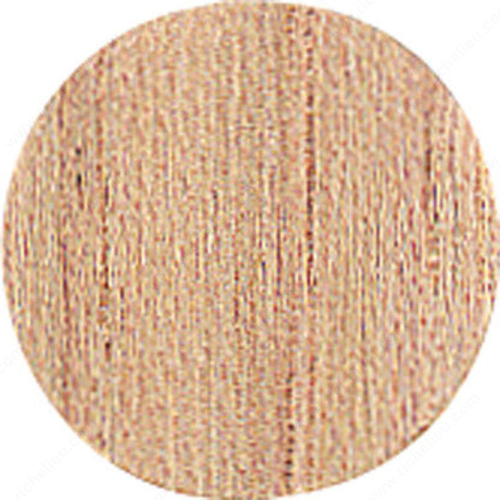 Cover Cap - Unfinished Wood, 14 mm (9/16), Finish Hickory