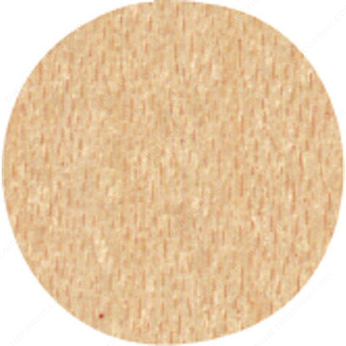 Cover Cap - PVC, 14 mm (9/16), Wood Grain Colors, Finish Light Maple