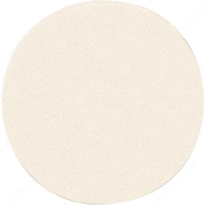 Cover Cap - PVC, 14 mm (9/16), Solid Colors, Finish Antique White
