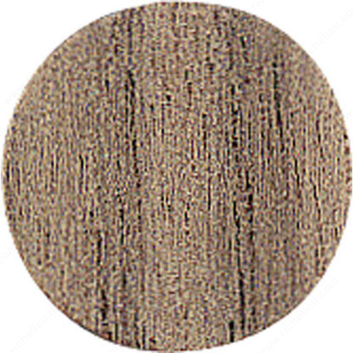 Cover Cap - Unfinished Wood, 14 mm (9/16), Finish Walnut