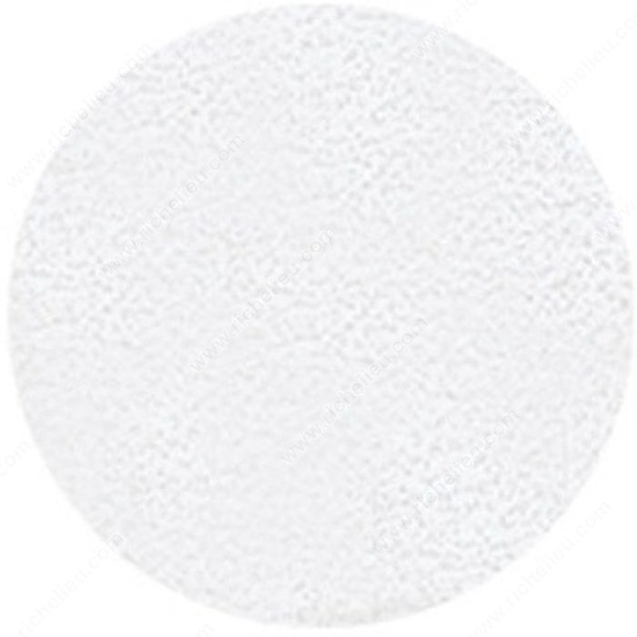 Cover Cap - PVC, 14 mm (9/16), Solid Colors, Finish White