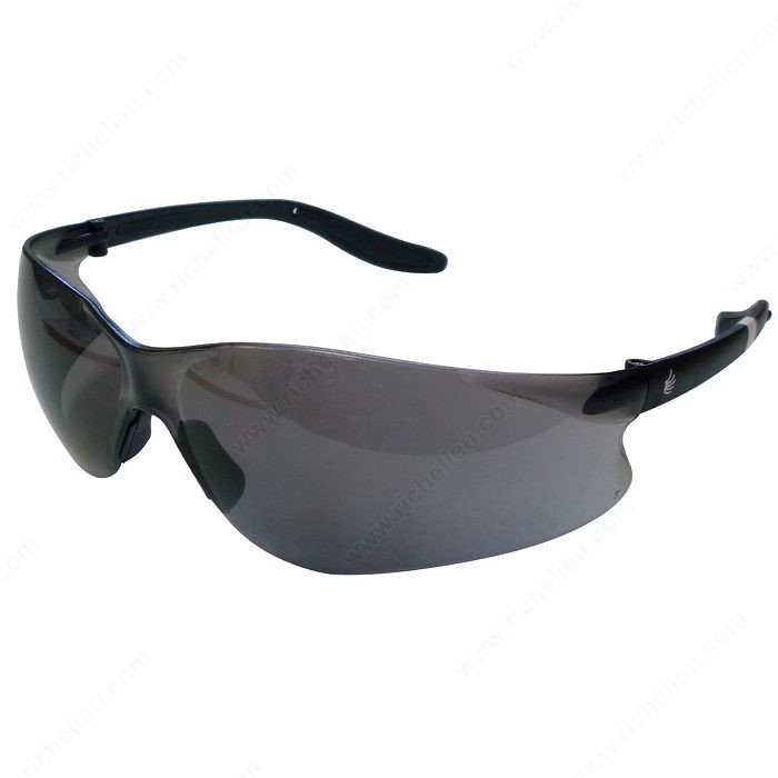 CatEyes Anti-Fog Safety Glasses, Color Black-Tinted