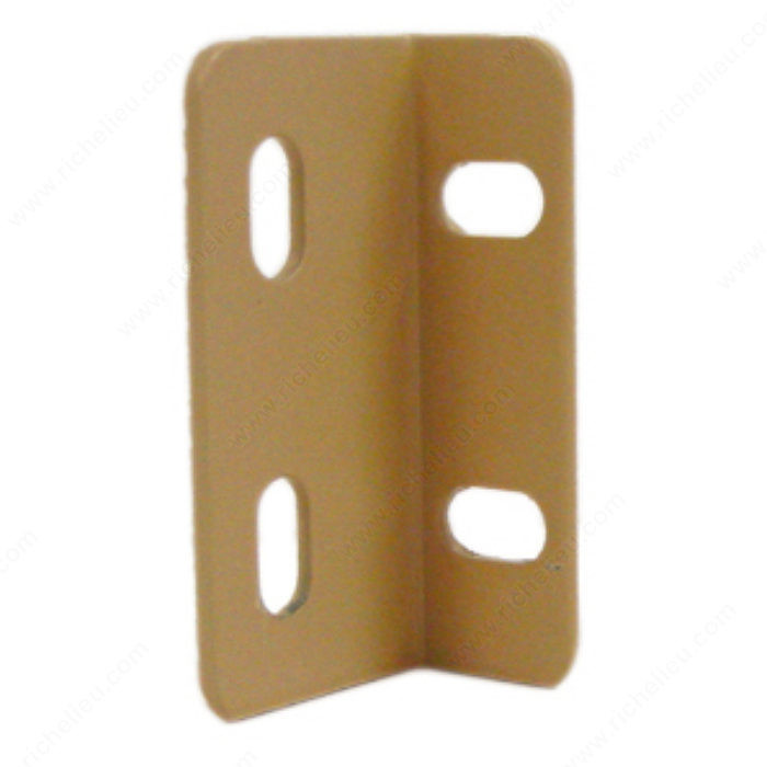 Kolbe Korner Metal Assembly Fittings for Drawer, Finish Tan
