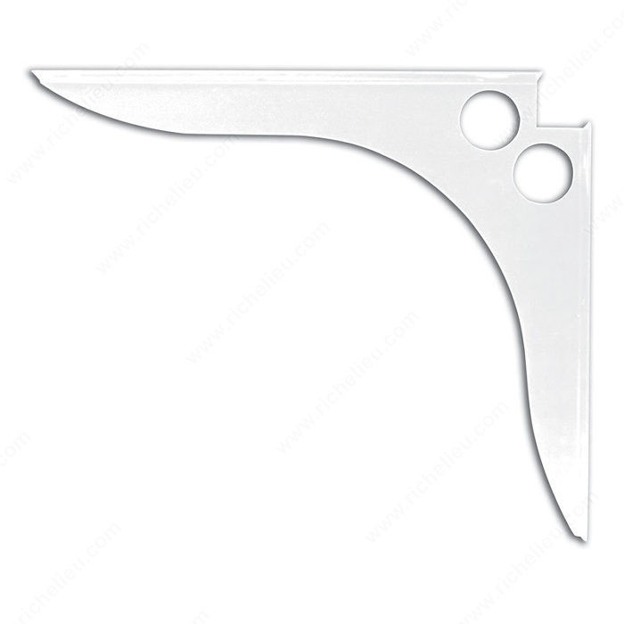 SpeedBrace Countertop Brace - White, Projection - Overall Dimensions 18 in, Height - Overall Dimensions 15 in