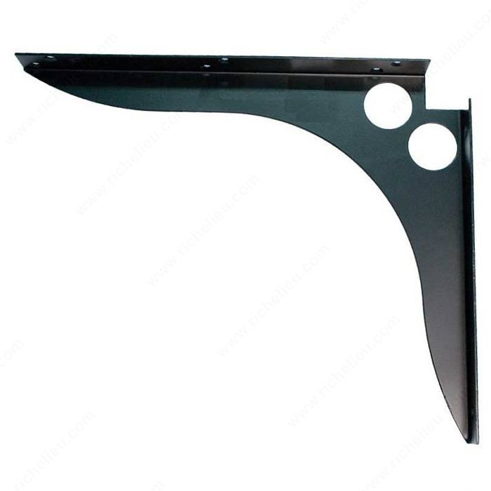 SpeedBrace Countertop Brace - Black, Projection - Overall Dimensions 18 in, Height - Overall Dimensions 15 in