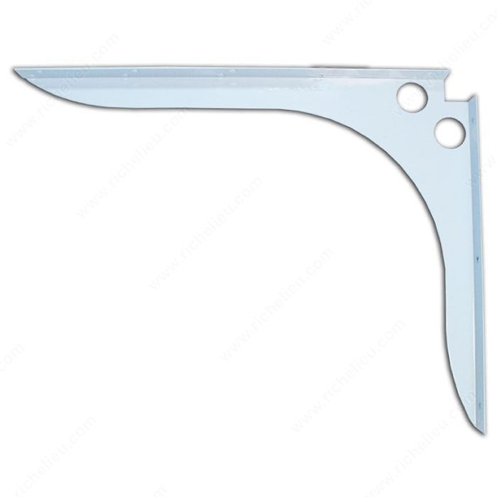 SpeedBrace Countertop Brace - White, Projection - Overall Dimensions 28 in, Height - Overall Dimensions 21 in