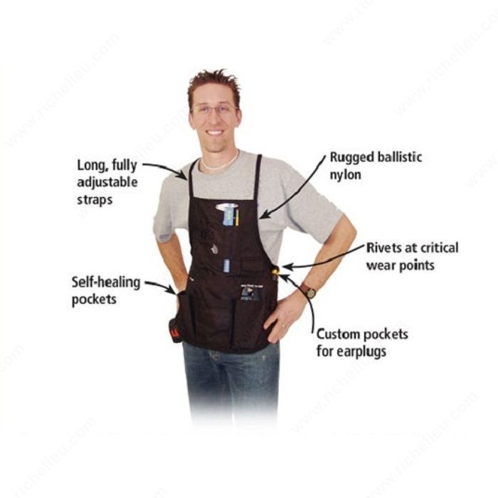 Self-Healing Ballistic Apron, Color Black (90)