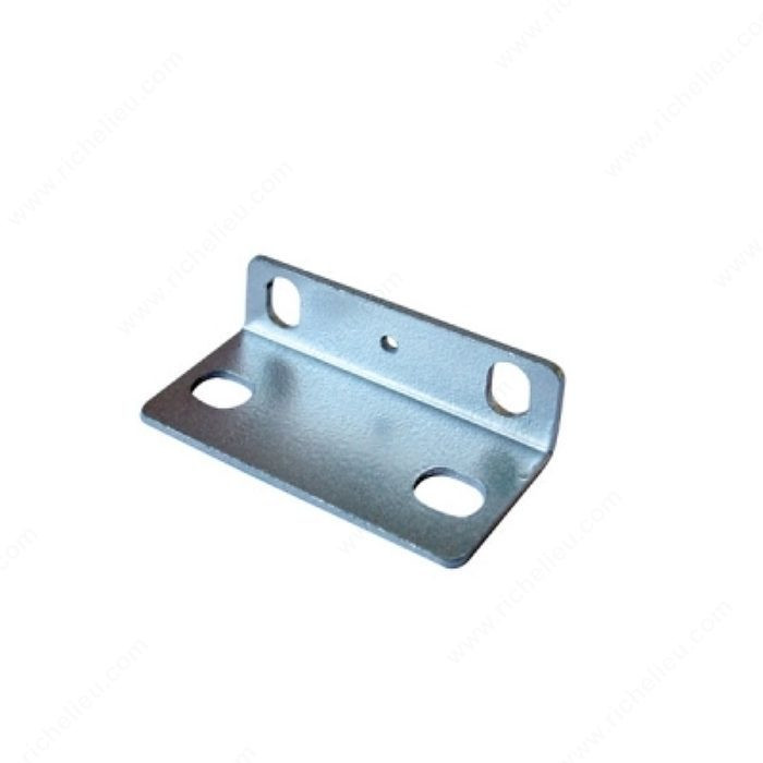 Kolbe Korner Metal Assembly Fittings for Drawer, Finish Aluminum