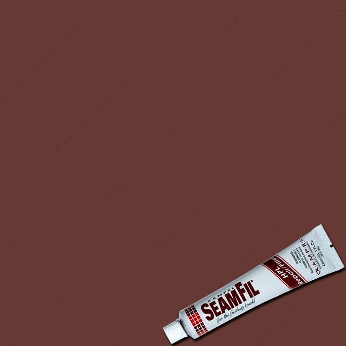 SeamFil Laminate Repair Tube, Details SeamFil Tube, Finish Mahogany