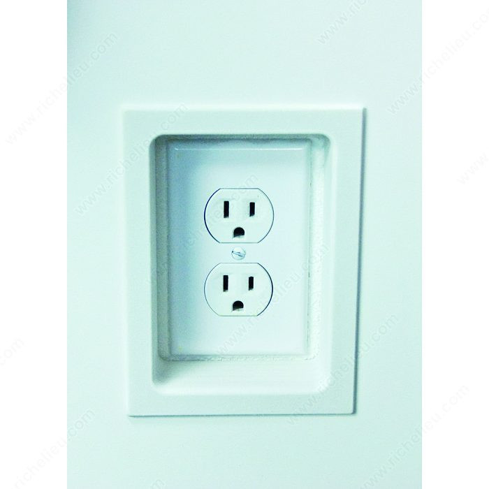Single Electric Trim Ring, Finish Black PRO-PACK 2