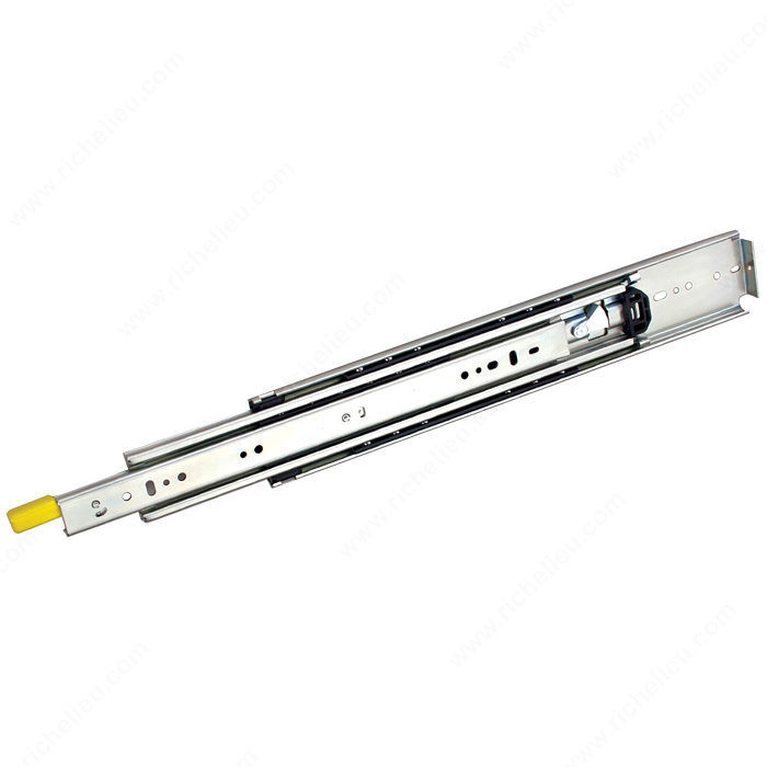 Series 9308 Heavy-Duty with Detent Drawer Slide, Slide Length 18 in, Type Left Hand