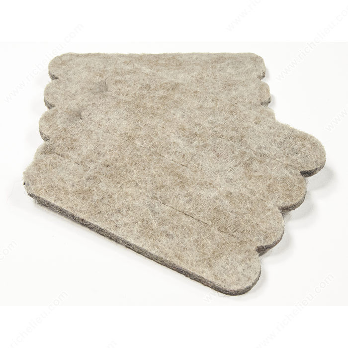 ECO FELTAC - Beige Strip Felt Pads,PRO-PACK 5