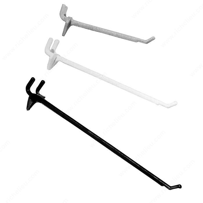 Single Plastic Hook, Length 4 in PRO-PACK 10
