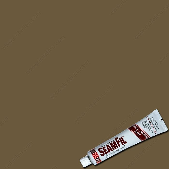 SeamFil Laminate Repair Tube, Details SeamFil Tube, Finish Walnut