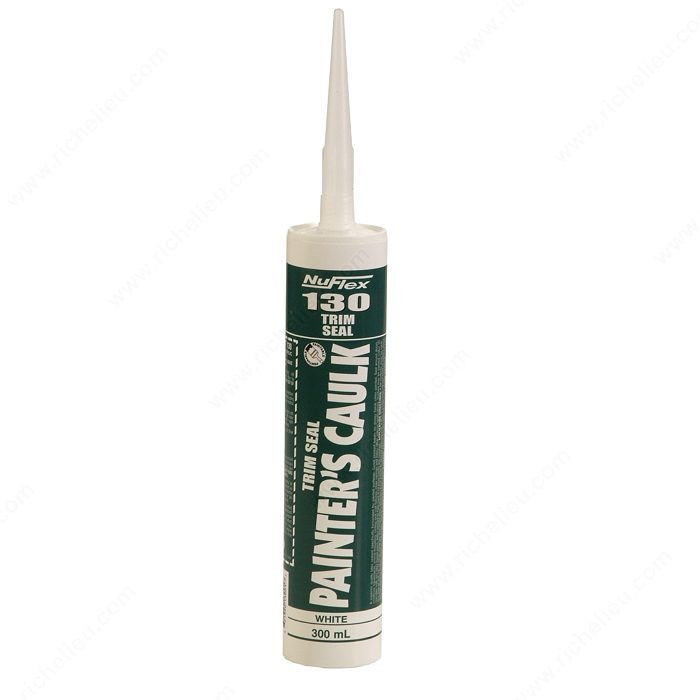 NuFlex 130 Acrylic Painter's Caulk, Silicone Free Latex Caulk,PRO-PACK 3