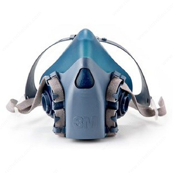 Half-Face Siliconed Respirator Series 7500, Size Medium
