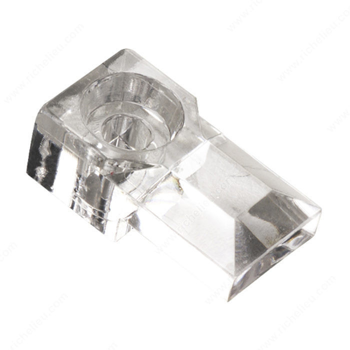 Plastic Mirror Clip, Easy to install., Mirror Thickness 1/8 in