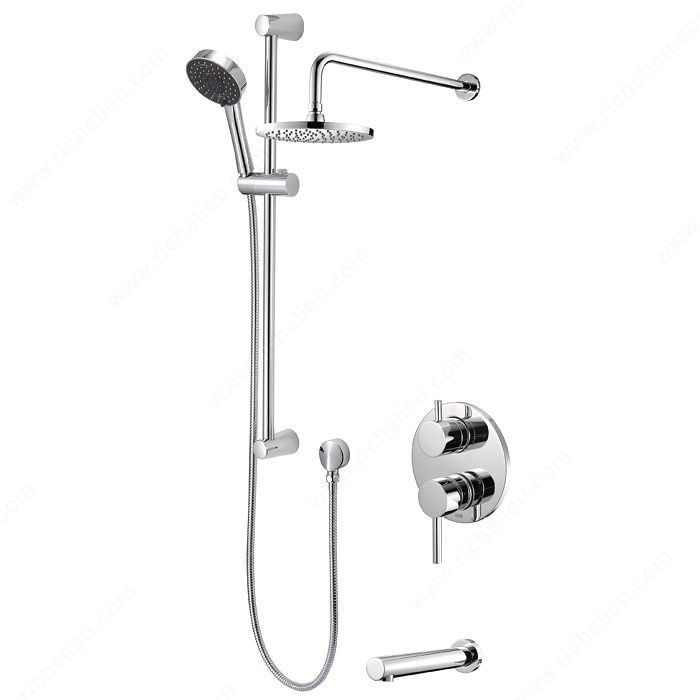 Riveo Shower Faucet, Internal stop valve,