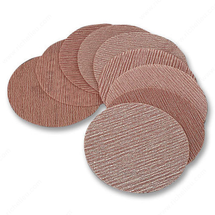 ABRANET Sanding DISCS, Diameter 5 in, Grit 220, Grit Texture Fine