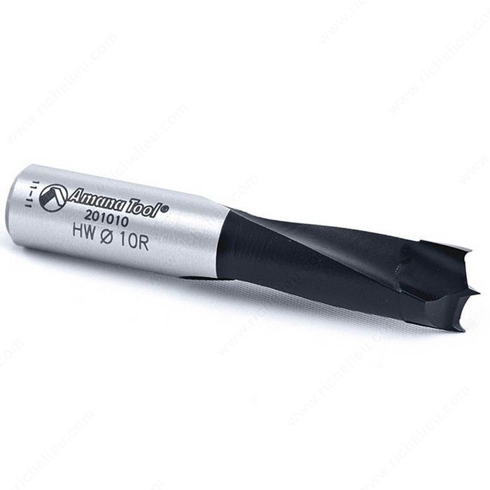 Brad Point Boring Bits, Bit Length (L) 57 mm, Cutting Length 27 mm, Handed Right Hand, Drilling Diameter 10 mm