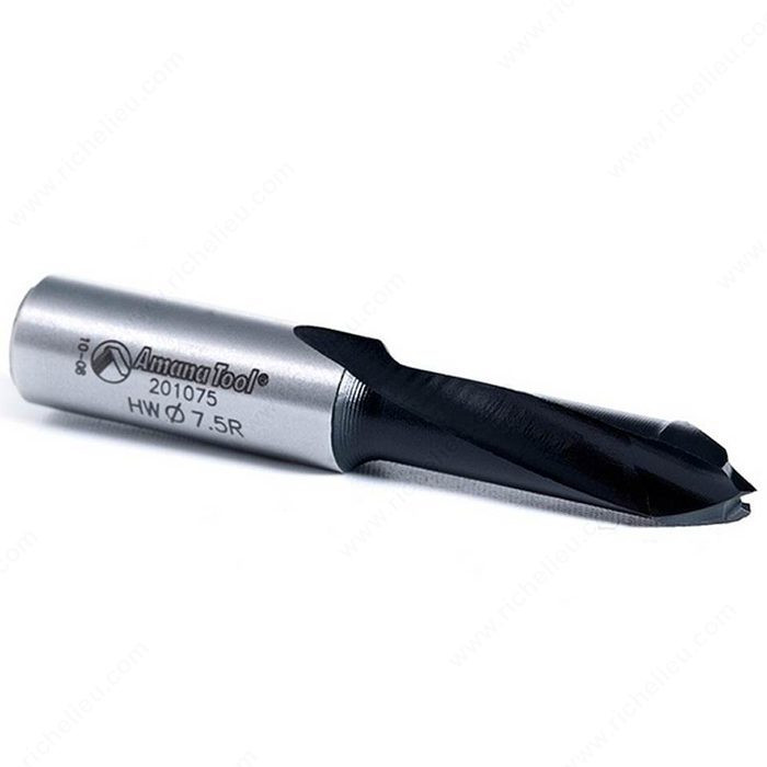 Brad Point Boring Bits, Bit Length (L) 57 mm, Cutting Length 27 mm, Handed Right Hand, Drilling Diameter 7.5 mm