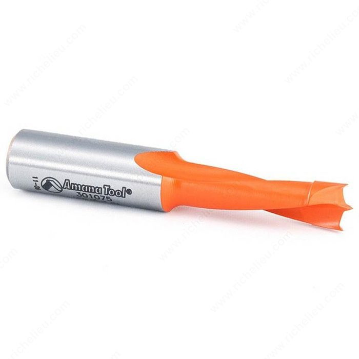 Brad Point Boring Bits, Bit Length (L) 57 mm, Cutting Length 27 mm, Handed Left Hand, Drilling Diameter 7.5 mm