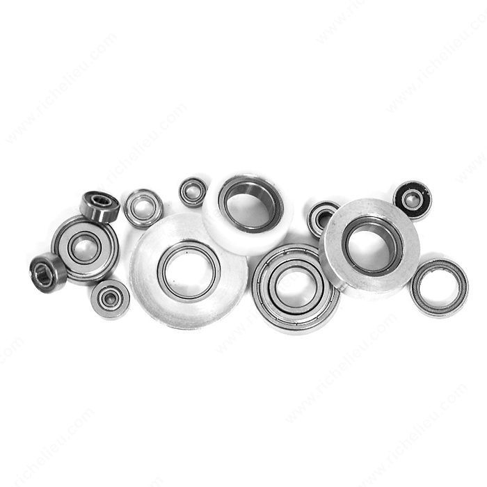 Ball Bearing Guide, Inside Diameter (D) 3/16 in, Outside Diameter (D) 1/2 in, Height (B) 0.186 in PRO-PACK 2