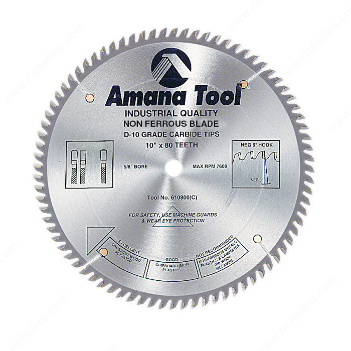Saw Blades for Non-Ferrous Metals,