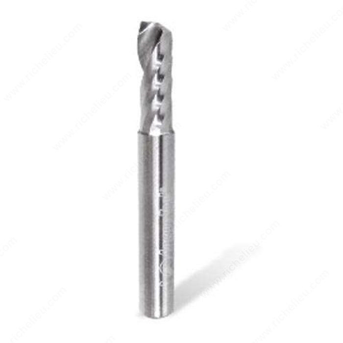 Spiral O Plastic Router Bit,