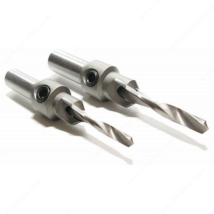 Countersink for Wood Screw, Bit Length (L) 1 1/2 in, (D1) 3/32 in