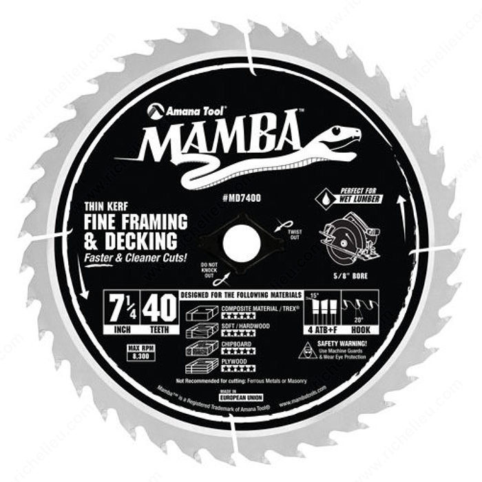 Saw Blade For Frame and Deck,