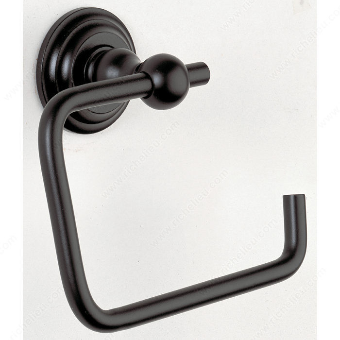 Bath Tissue Holder - Brittany Series, Finish Satin Black