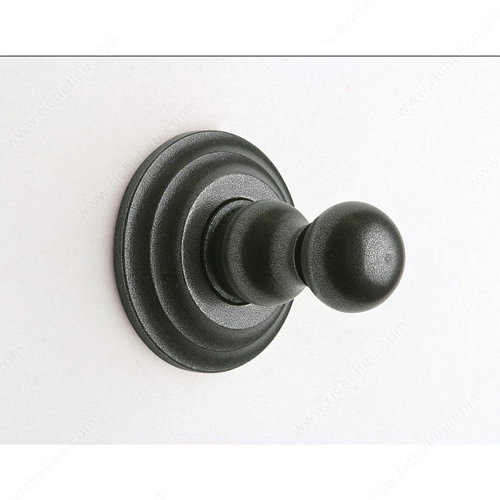 Brittany Series Hook, Finish Satin Steel