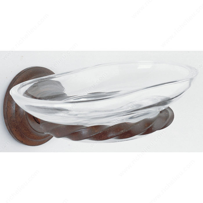 Soap Dish - Brittany Series, Finish Rust