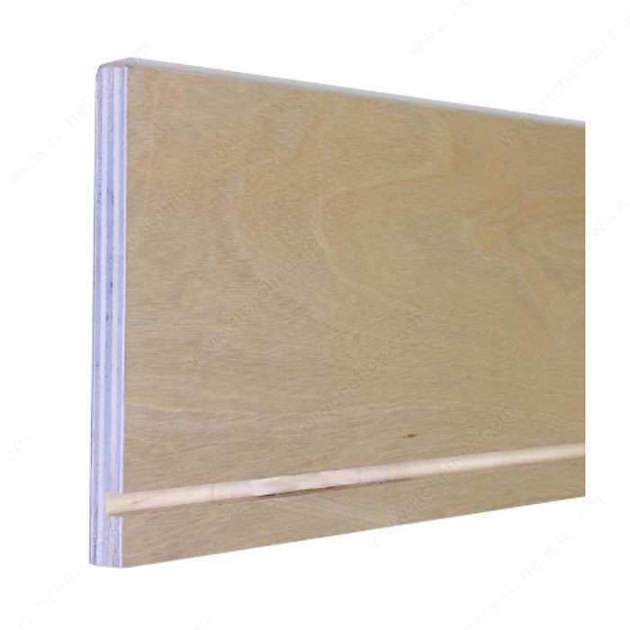 60" Plywood Drawer Side - UV Baltic Prefinished Birch Plywood Drawer Sides, choose Height
