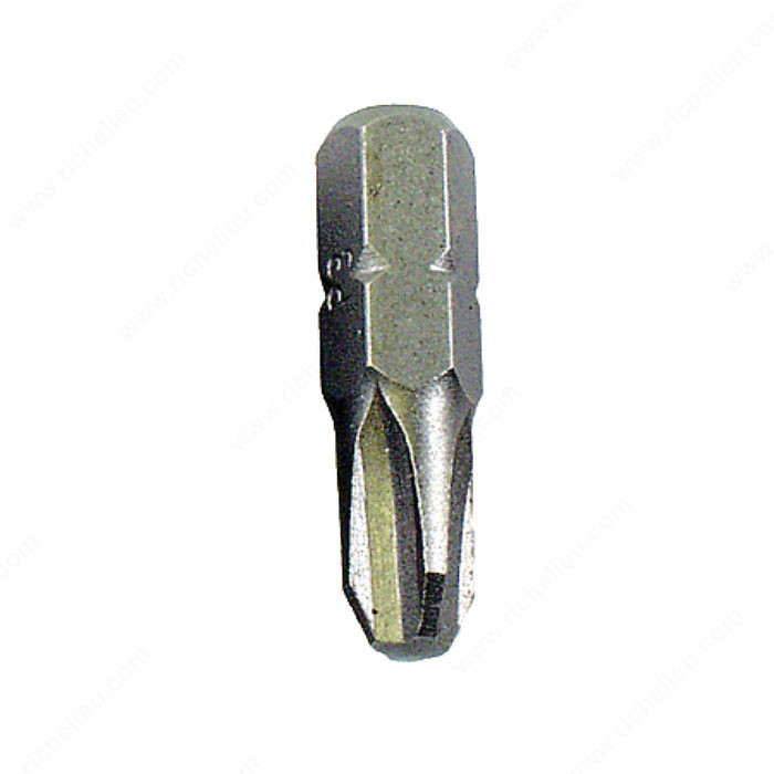 Phillips Drive Bits, Size #4, Length 1 in, Compatible Screws #12-14 PRO-PACK 5