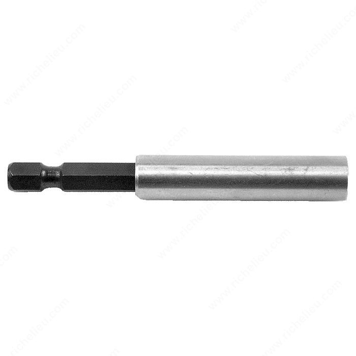 Magnetic Bit Holder, For all 1/4" hex shank bits.,