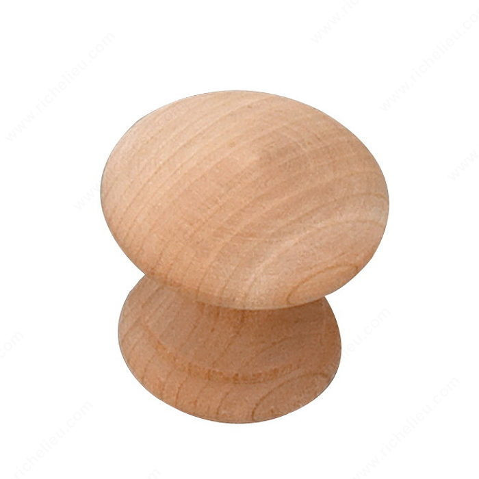 Eclectic Wood Knob - 0203 PRO-PACK 5