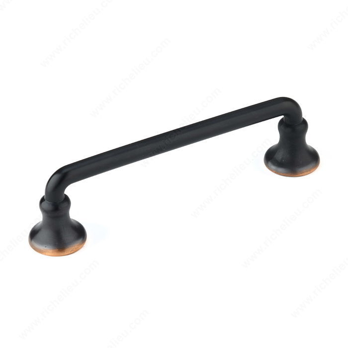Traditional Metal Pull - 0874, Finish Brushed Oil-Rubbed Bronze PRO-PACK 2